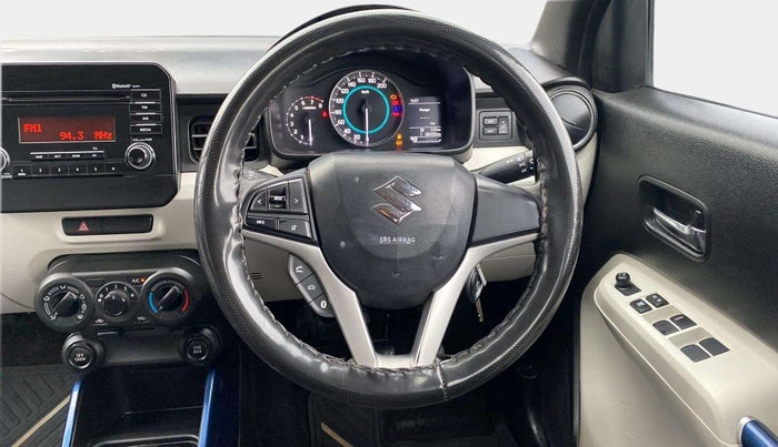 2020 Maruti IGNIS DELTA 1.2, Petrol, Manual, 38,458 km, Steering Wheel Close Up