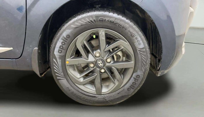 2021 Hyundai GRAND I10 NIOS SPORTZ AMT 1.2 KAPPA VTVT, Petrol, Automatic, 31,262 km, Right Front Wheel