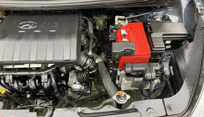 2021 Hyundai GRAND I10 NIOS SPORTZ AMT 1.2 KAPPA VTVT, Petrol, Automatic, 31,262 km, Engine View - Left