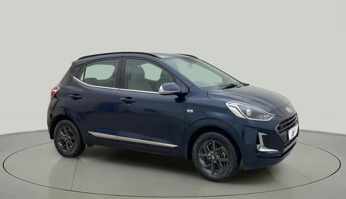2021 Hyundai GRAND I10 NIOS SPORTZ AMT 1.2 KAPPA VTVT, Petrol, Automatic, 31,262 km, Right Front Diagonal