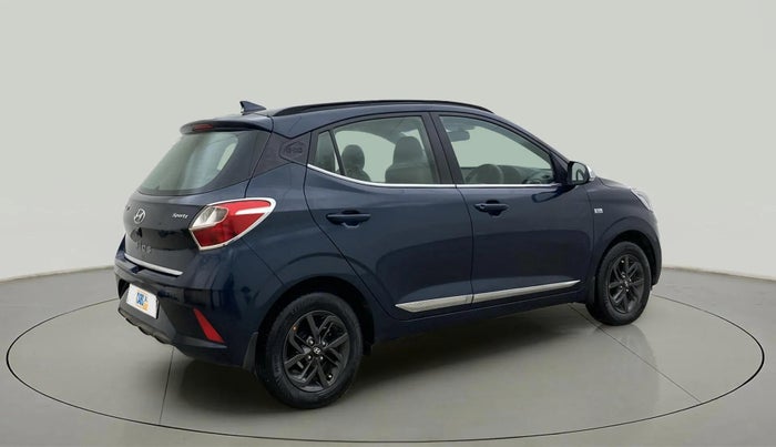 2021 Hyundai GRAND I10 NIOS SPORTZ AMT 1.2 KAPPA VTVT, Petrol, Automatic, 31,262 km, Right Back Diagonal