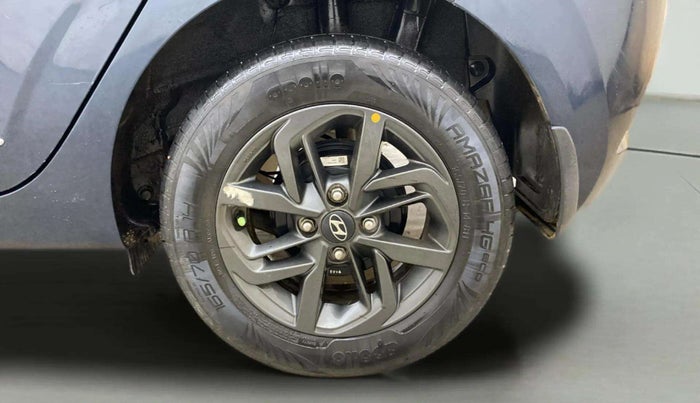 2021 Hyundai GRAND I10 NIOS SPORTZ AMT 1.2 KAPPA VTVT, Petrol, Automatic, 31,262 km, Left Rear Wheel