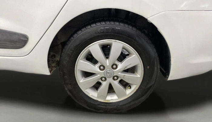 2014 Hyundai Xcent S (O) 1.2, Petrol, Manual, 1,36,472 km, Left Rear Wheel