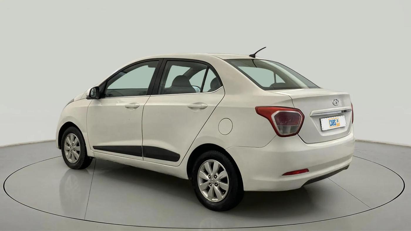 2014 Hyundai Xcent S (O) 1.2, Petrol, Manual, 1,36,198 km, Left Back Diagonal