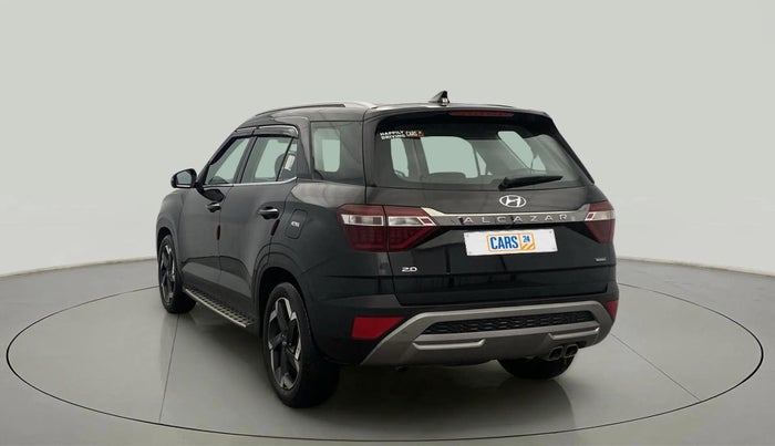 2021 Hyundai ALCAZAR 2.0 SIGNATURE (O) AT 6STR, Petrol, Automatic, 12,729 km, Left Back Diagonal