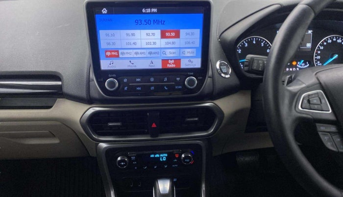 2019 Ford Ecosport TITANIUM + 1.5L PETROL AT, Petrol, Automatic, 66,878 km, Air Conditioner