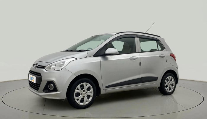 2016 Hyundai Grand i10 SPORTZ 1.2 KAPPA VTVT, Petrol, Manual, 66,923 km, Left Front Diagonal