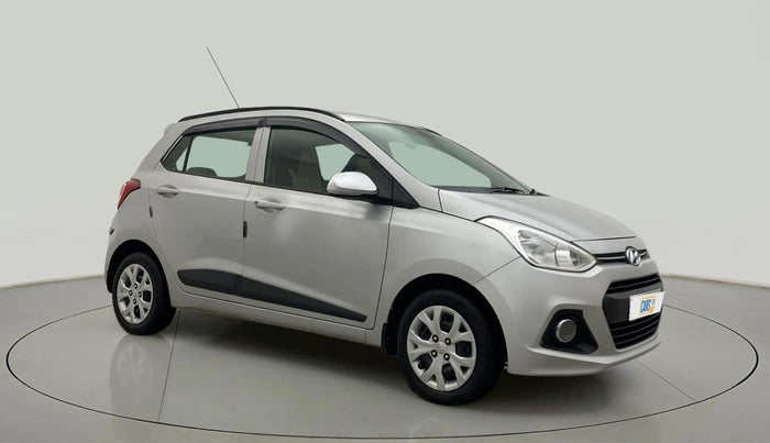 2016 Hyundai Grand i10 SPORTZ 1.2 KAPPA VTVT, Petrol, Manual, 66,923 km, Right Front Diagonal