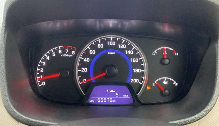 2016 Hyundai Grand i10 SPORTZ 1.2 KAPPA VTVT, Petrol, Manual, 66,923 km, Odometer Image