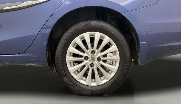 2017 Maruti Ciaz ZETA 1.4  MT PETROL, Petrol, Manual, 85,576 km, Left Rear Wheel