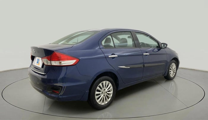 2017 Maruti Ciaz ZETA 1.4  MT PETROL, Petrol, Manual, 85,576 km, Right Back Diagonal