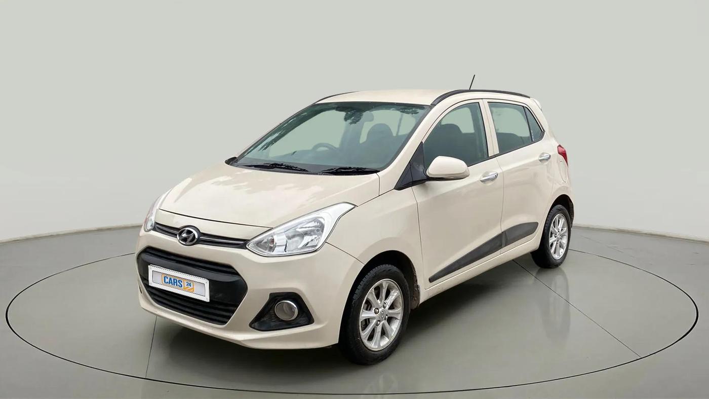 2013 Hyundai Grand i10 ASTA 1.2 KAPPA VTVT, Petrol, Manual, 45,094 km, Left Front Diagonal