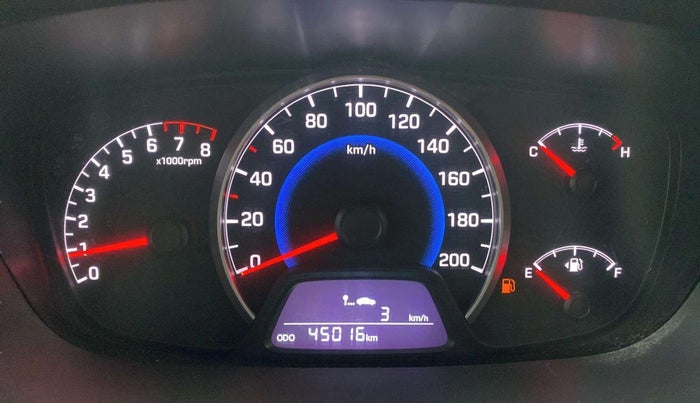 2013 Hyundai Grand i10 ASTA 1.2 KAPPA VTVT, Petrol, Manual, 45,014 km, Odometer Image