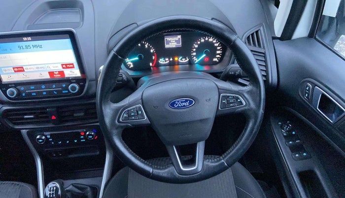 2018 Ford Ecosport TITANIUM 1.5L PETROL, Petrol, Manual, 41,295 km, Steering Wheel Close Up