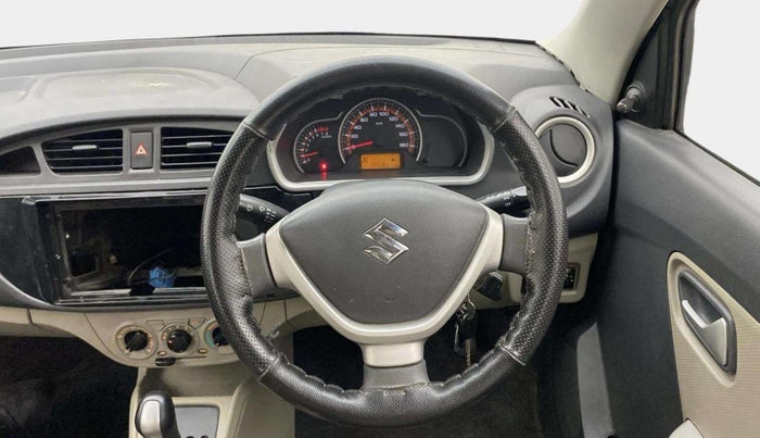 2016 Maruti Alto K10 VXI AMT, Petrol, Automatic, 74,696 km, Steering Wheel Close Up