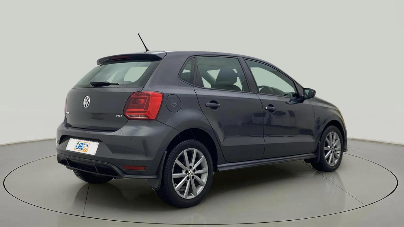 2021 Volkswagen Polo HIGHLINE PLUS 1.0L TSI, Petrol, Manual, 69,139 km, Right Back Diagonal