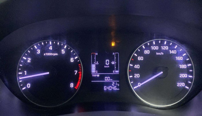 2016 Hyundai Elite i20 SPORTZ 1.2, Petrol, Manual, 64,004 km, Odometer Image