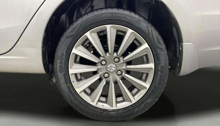 2021 Maruti Ciaz ALPHA  AT 1.5 SHVS PETROL, Petrol, Automatic, 52,296 km, Left Rear Wheel