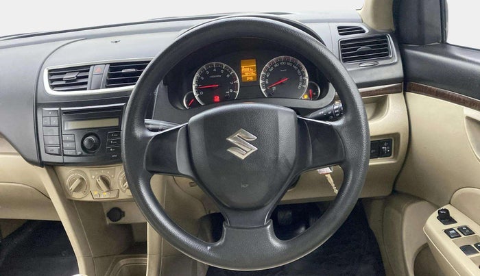 2013 Maruti Swift Dzire VXI, Petrol, Manual, 48,433 km, Steering Wheel Close Up