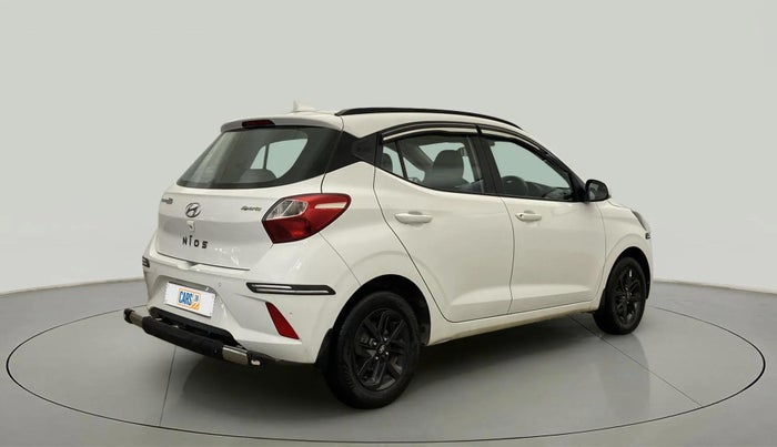 2020 Hyundai GRAND I10 NIOS SPORTZ 1.2 KAPPA VTVT, Petrol, Manual, 34,796 km, Right Back Diagonal