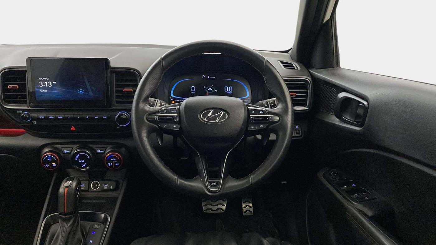 2023 Hyundai VENUE N LINE N8 1.0 TURBO DCT, Petrol, Automatic, 51,954 km, Steering Wheel Close Up