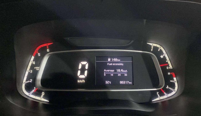 2021 KIA SONET HTX 1.5, Diesel, Manual, 86,253 km, Odometer Image