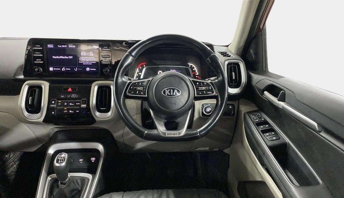 2021 KIA SONET HTX 1.5, Diesel, Manual, 86,253 km, Steering Wheel Close Up