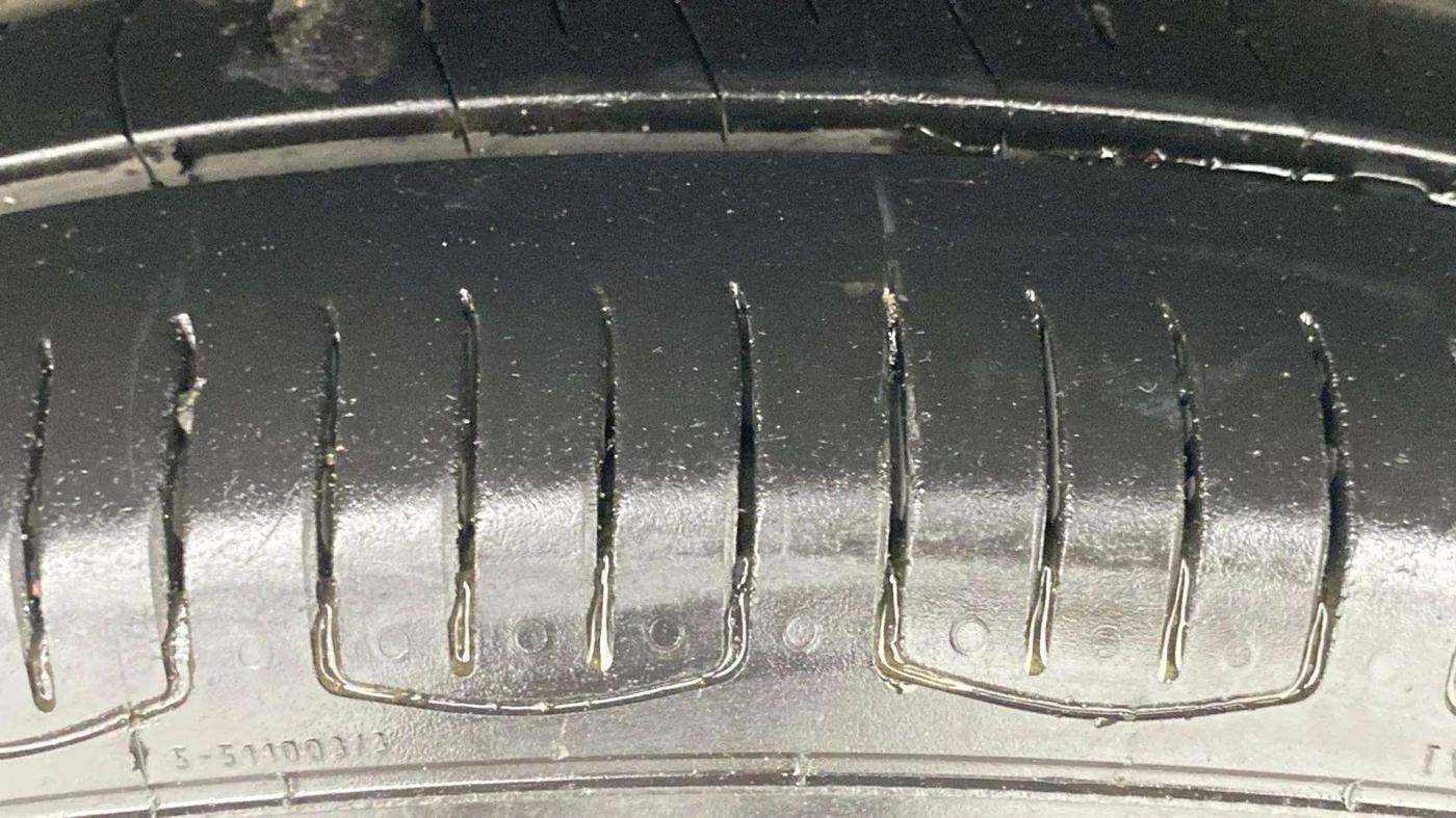2019 Volkswagen Ameo TRENDLINE 1.5L, Diesel, Manual, 78,101 km, Right Rear Tyre Tread