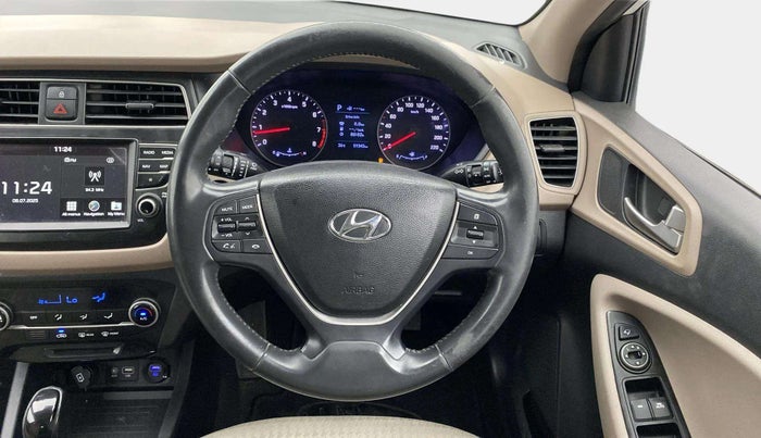 2019 Hyundai Elite i20 ASTA (O) CVT, Petrol, Automatic, 59,340 km, Steering Wheel Close Up