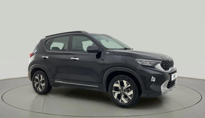 2021 KIA SONET HTX 1.0 IMT, Petrol, Manual, 59,318 km, Right Front Diagonal