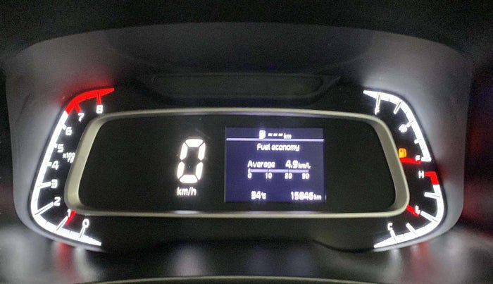 2021 KIA SONET HTE 1.2, Petrol, Manual, 15,839 km, Odometer Image