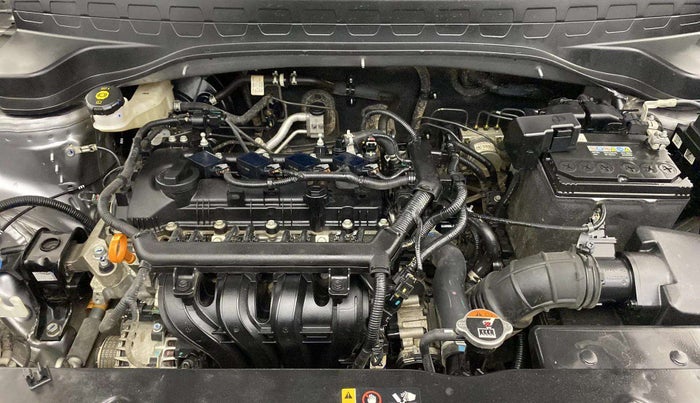 2021 KIA SONET HTE 1.2, Petrol, Manual, 15,839 km, Engine View