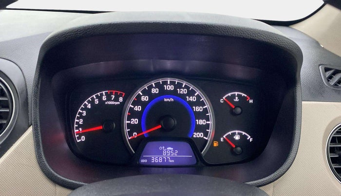 2017 Hyundai Grand i10 SPORTZ 1.2 KAPPA VTVT, Petrol, Manual, 36,875 km, Odometer Image