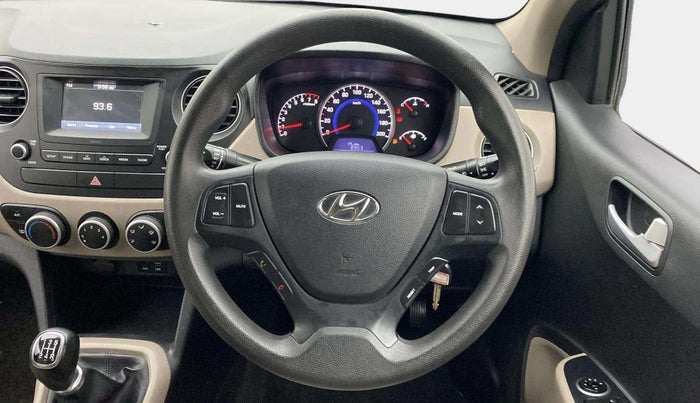 2017 Hyundai Grand i10 SPORTZ 1.2 KAPPA VTVT, Petrol, Manual, 36,875 km, Steering Wheel Close Up
