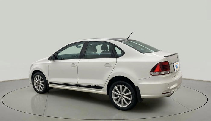2018 Volkswagen Vento HIGHLINE PLUS 1.5 AT 16 ALLOY, Diesel, Automatic, 1,16,247 km, Left Back Diagonal