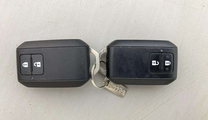 2019 Maruti Baleno ALPHA CVT PETROL 1.2, Petrol, Automatic, 9,211 km, Key Close Up