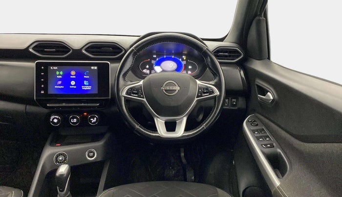 2021 Nissan MAGNITE XV PREMIUM TURBO CVT DUAL TONE, Petrol, Automatic, 42,025 km, Steering Wheel Close Up