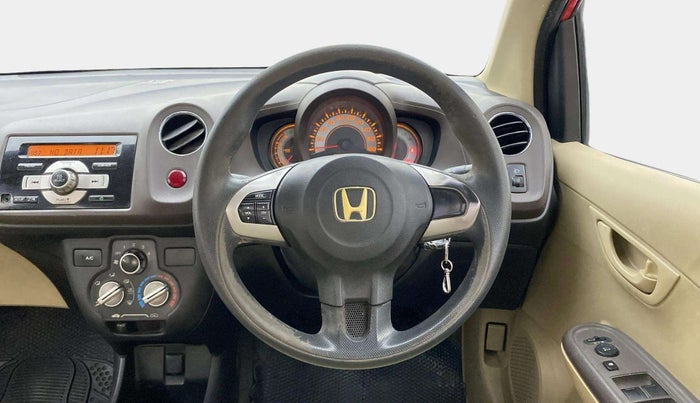 2012 Honda Brio S MT, Petrol, Manual, 84,705 km, Steering Wheel Close Up