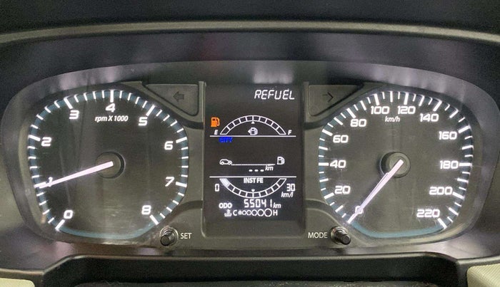2022 Tata PUNCH ADVENTURE MT, Petrol, Manual, 55,076 km, Odometer Image