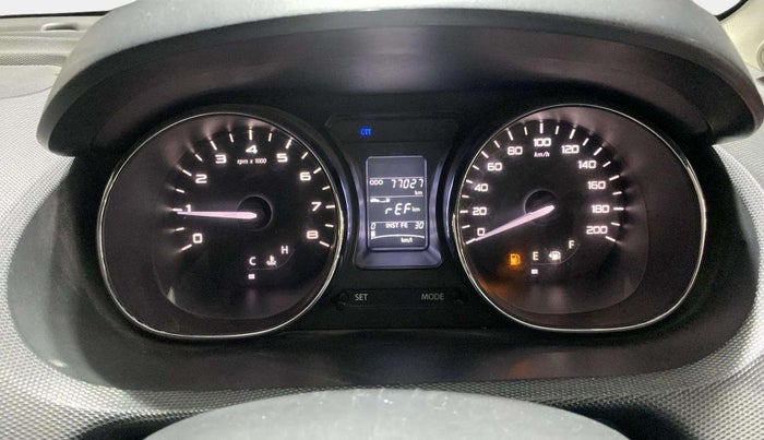 2017 Tata Tiago XZ PETROL, Petrol, Manual, 76,990 km, Odometer Image