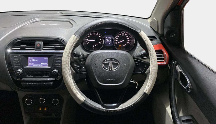 2017 Tata Tiago XZ PETROL, Petrol, Manual, 76,990 km, Steering Wheel Close Up