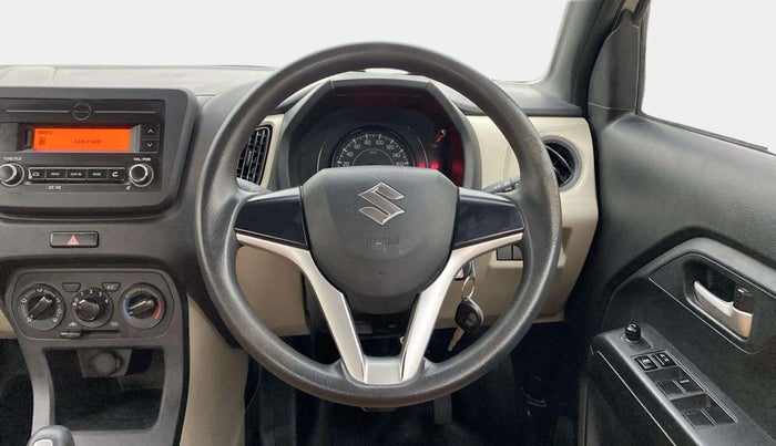 2020 Maruti New Wagon-R VXI 1.0 AMT, Petrol, Automatic, 38,484 km, Steering Wheel Close Up