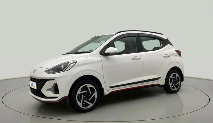 2024 Hyundai GRAND I10 NIOS SPORTZ AMT 1.2 KAPPA VTVT, Petrol, Automatic, 13,073 km, Left Front Diagonal