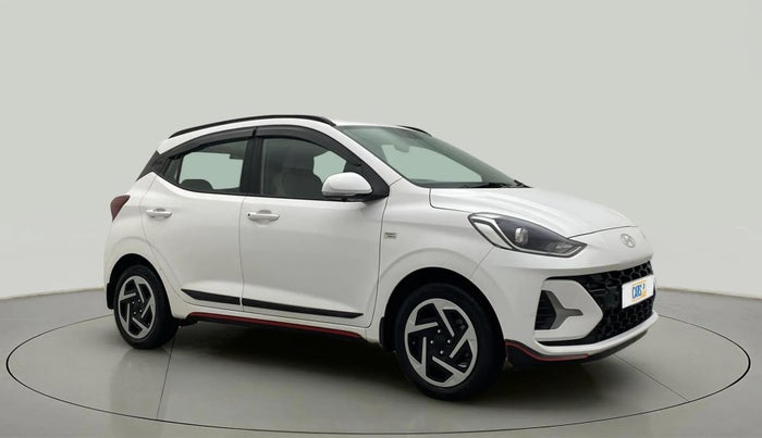 2024 Hyundai GRAND I10 NIOS SPORTZ AMT 1.2 KAPPA VTVT, Petrol, Automatic, 13,073 km, Right Front Diagonal
