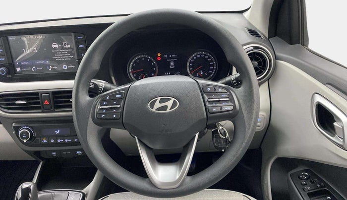 2024 Hyundai GRAND I10 NIOS SPORTZ AMT 1.2 KAPPA VTVT, Petrol, Automatic, 13,073 km, Steering Wheel Close Up