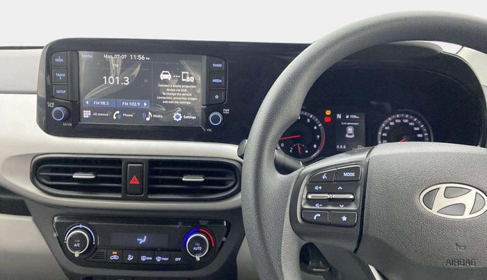 2024 Hyundai GRAND I10 NIOS SPORTZ AMT 1.2 KAPPA VTVT, Petrol, Automatic, 13,073 km, Air Conditioner