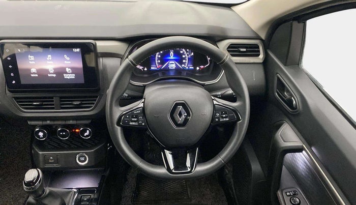 2021 Renault Kiger RXZ TURBO MT DUAL TONE, Petrol, Manual, 38,420 km, Steering Wheel Close Up