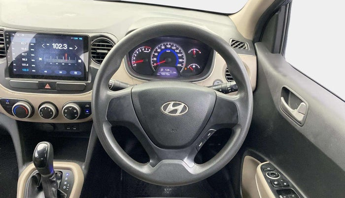 2014 Hyundai Grand i10 SPORTZ AT 1.2 KAPPA VTVT, Petrol, Automatic, 48,061 km, Steering Wheel Close Up