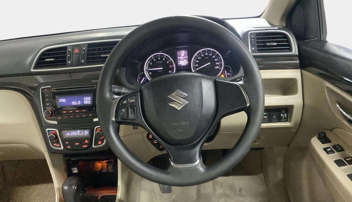2015 Maruti Ciaz ZXI AT, Petrol, Automatic, 68,996 km, Steering Wheel Close Up