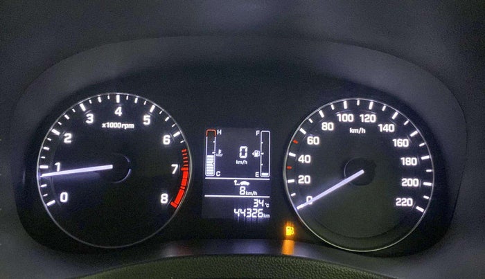 2016 Hyundai Creta BASE 1.6 PETROL, Petrol, Manual, 44,314 km, Odometer Image